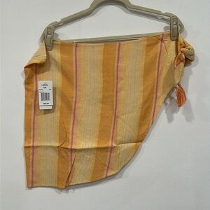 L Space SALINAS SARONG Bathing Suit Coverup COZUMEL STRIPE One Size NEW Cover Up